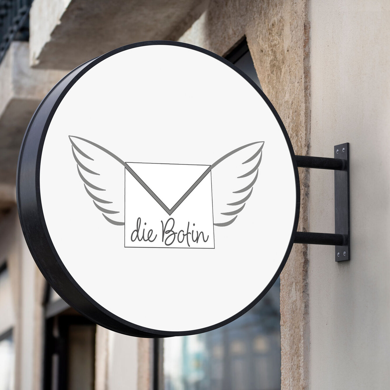 Logoentwicklung "Die Botin"